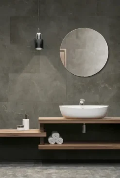 Grosfillex paneel GX Wall+ PVC grey marble 30x60 cm 1,98 m²