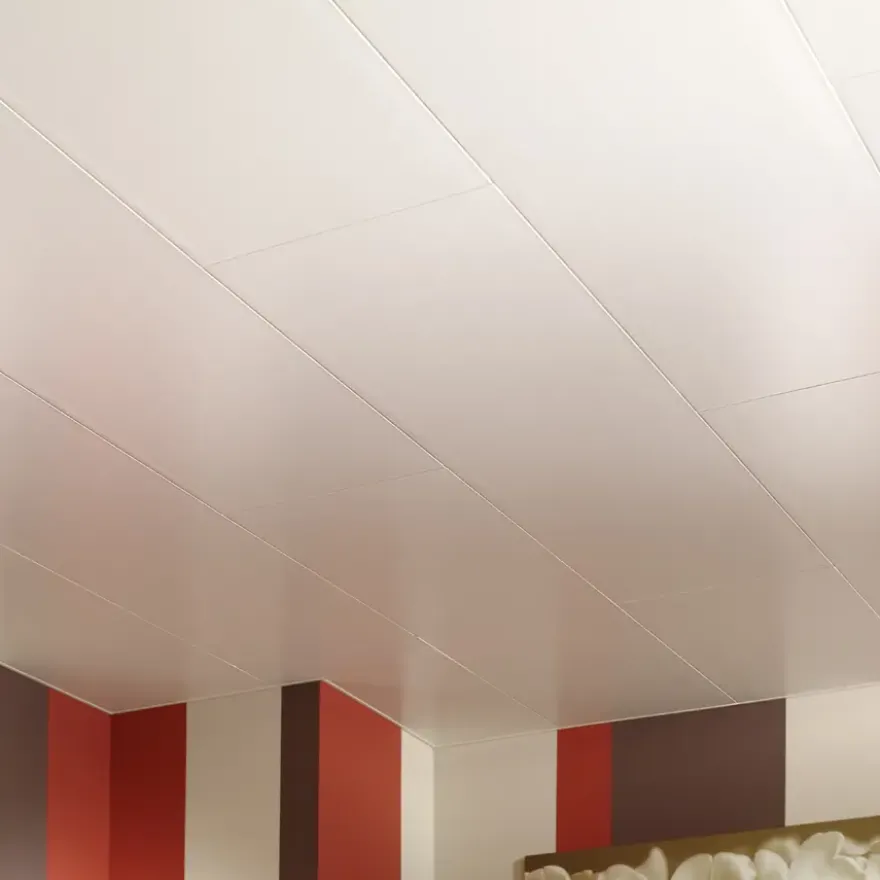 Grosfillex wand- en plafondpaneel Easytop PVC wit satijn 3,36 m²