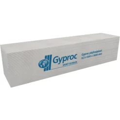 Gyproc gipsplaat 60x260 cm dikte 0,95 cm (RK)