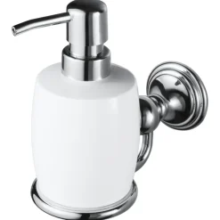 Haceka Allure zeepdispenser chroom keramiek