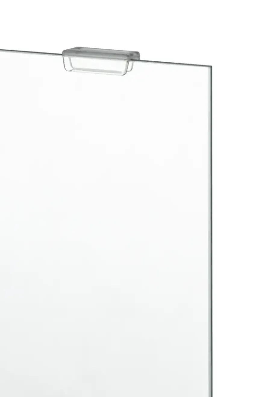Haceka bevestigingsclip spiegel 4 stuk max. 12 kg transparant
