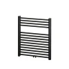 Haceka design radiator Gobi zwart 6-punts 69 x 59 cm