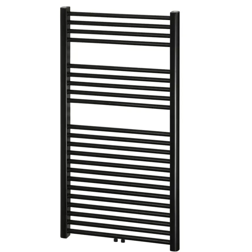 Haceka design radiator Gobi zwart 6-punts 111 x 59 cm
