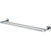 Haceka dubbele handdoekhouder Kosmos chroom hoogglans 84 cm