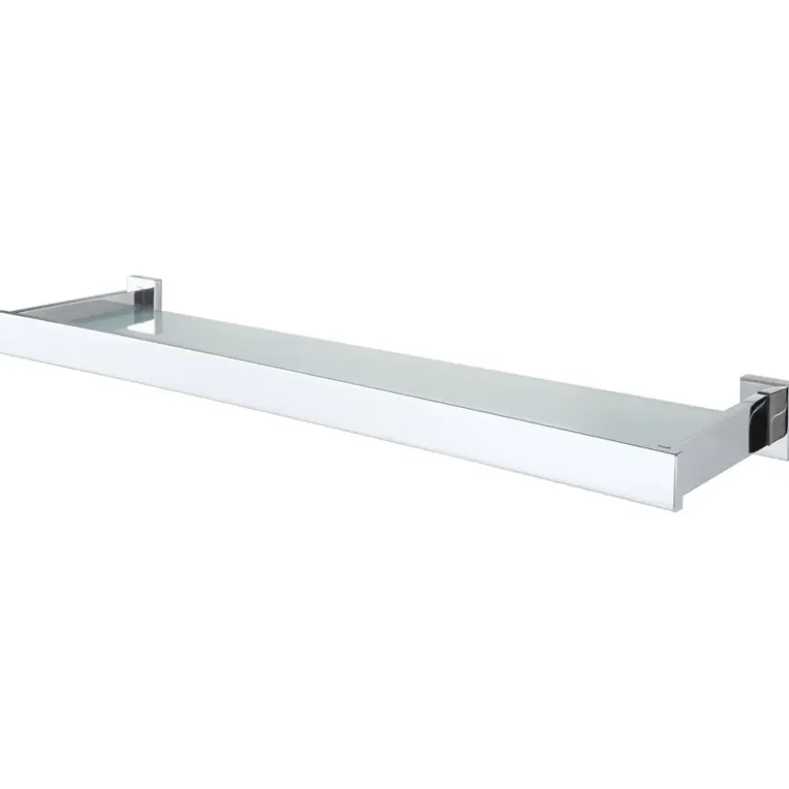 Haceka Edge planchet glas chroom 60 cm