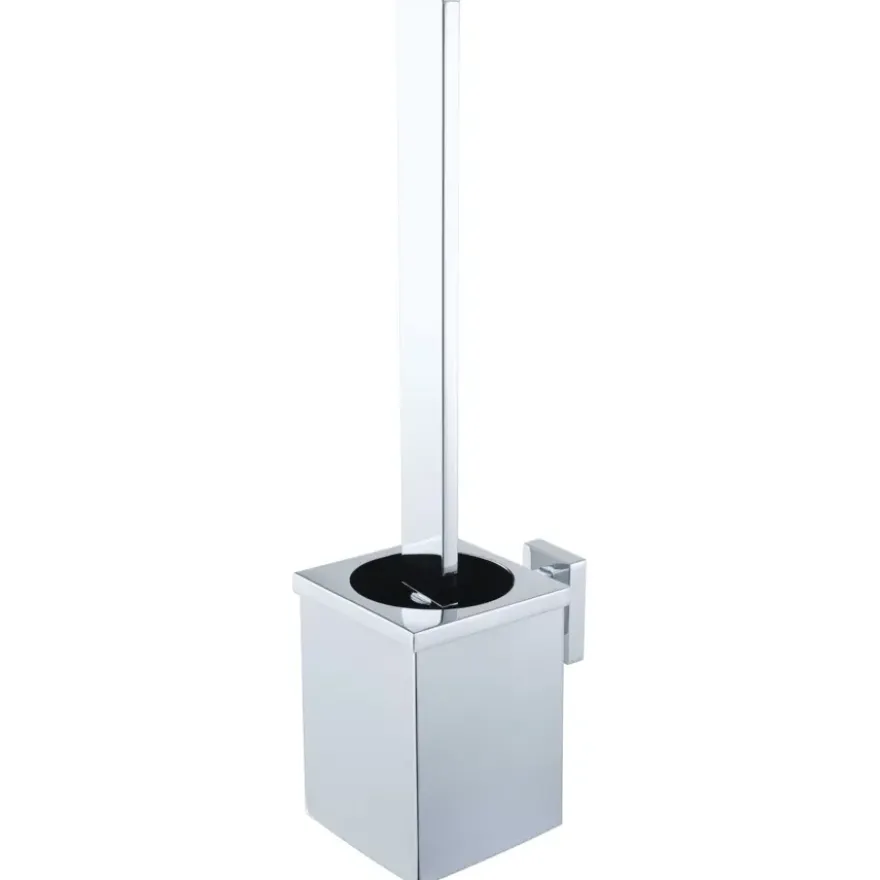 Haceka Edge toiletborstelset metaal chroom