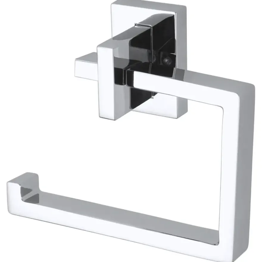 Haceka Edge toiletrolhouder zonder klep chroom