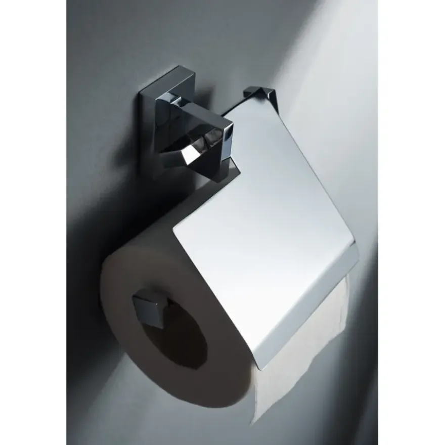 Haceka Edge toiletrolhouder chroom