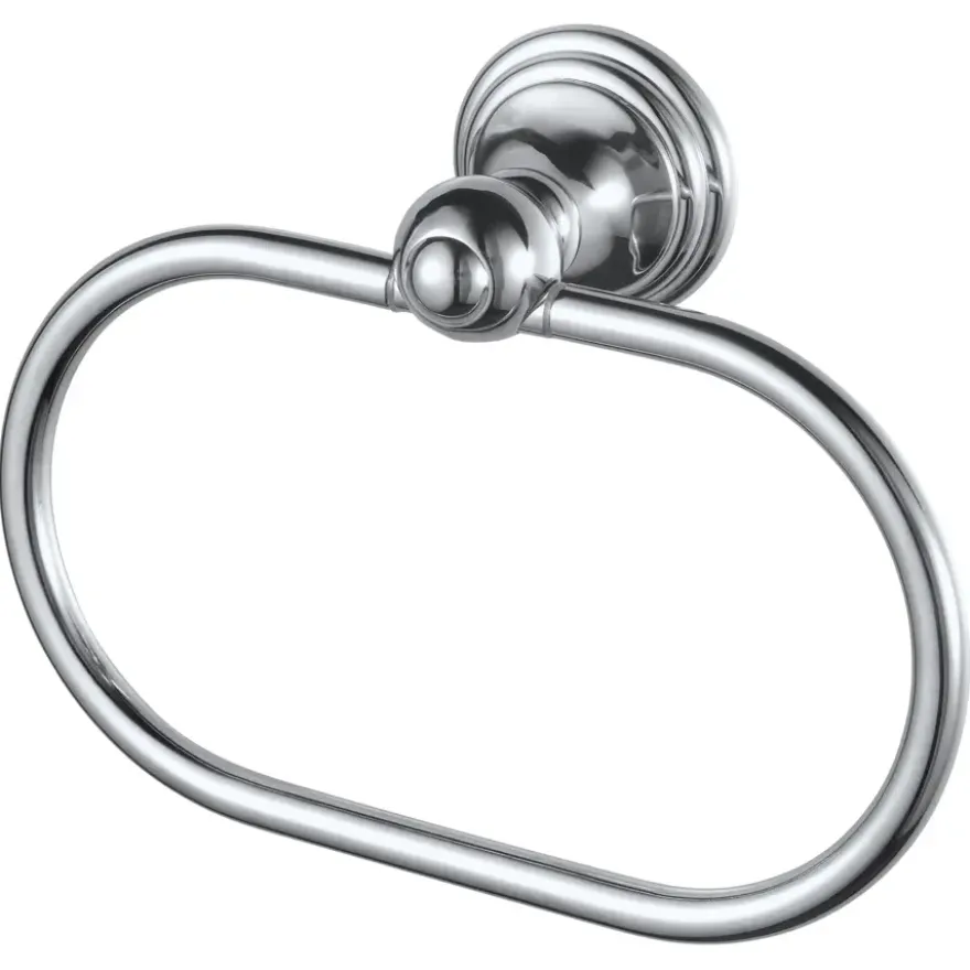 Haceka handdoekring Allure chroom