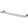 Haceka Kosmos dubbele handdoekhouder chroom 61 cm