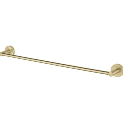 Haceka Kosmos handdoekhouder enkel geborsteld goud 61 cm