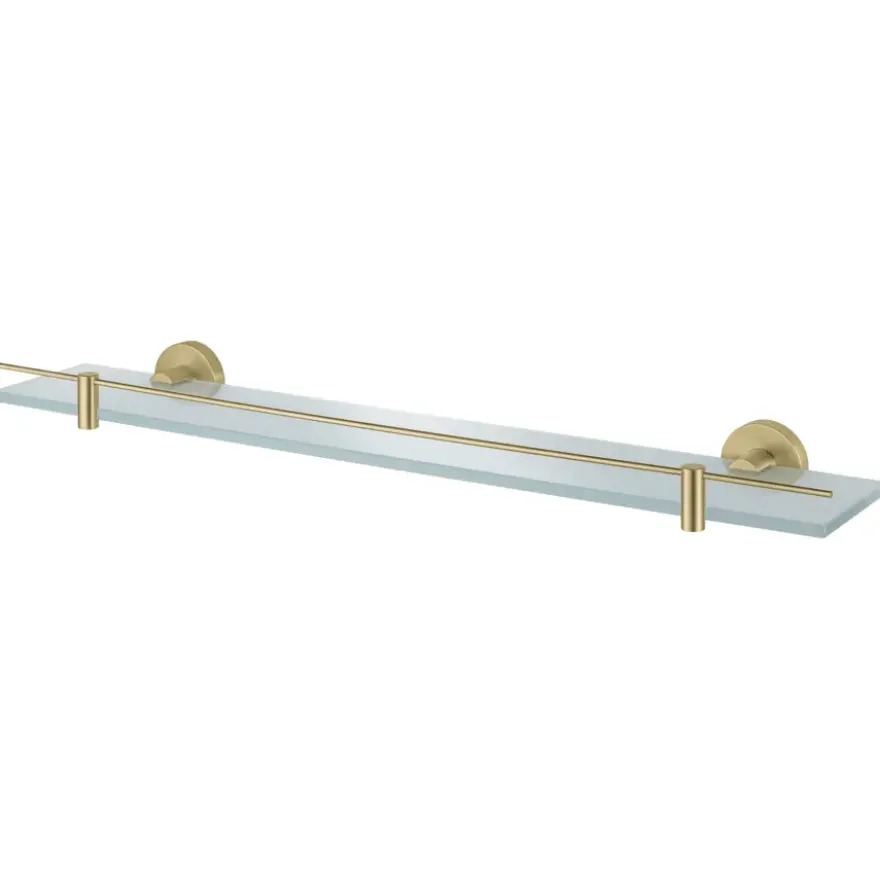 Haceka Kosmos planchet glas geborsteld goud 60 cm