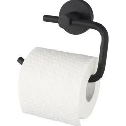 Haceka Kosmos toiletrolhouder zonder klep mat zwart