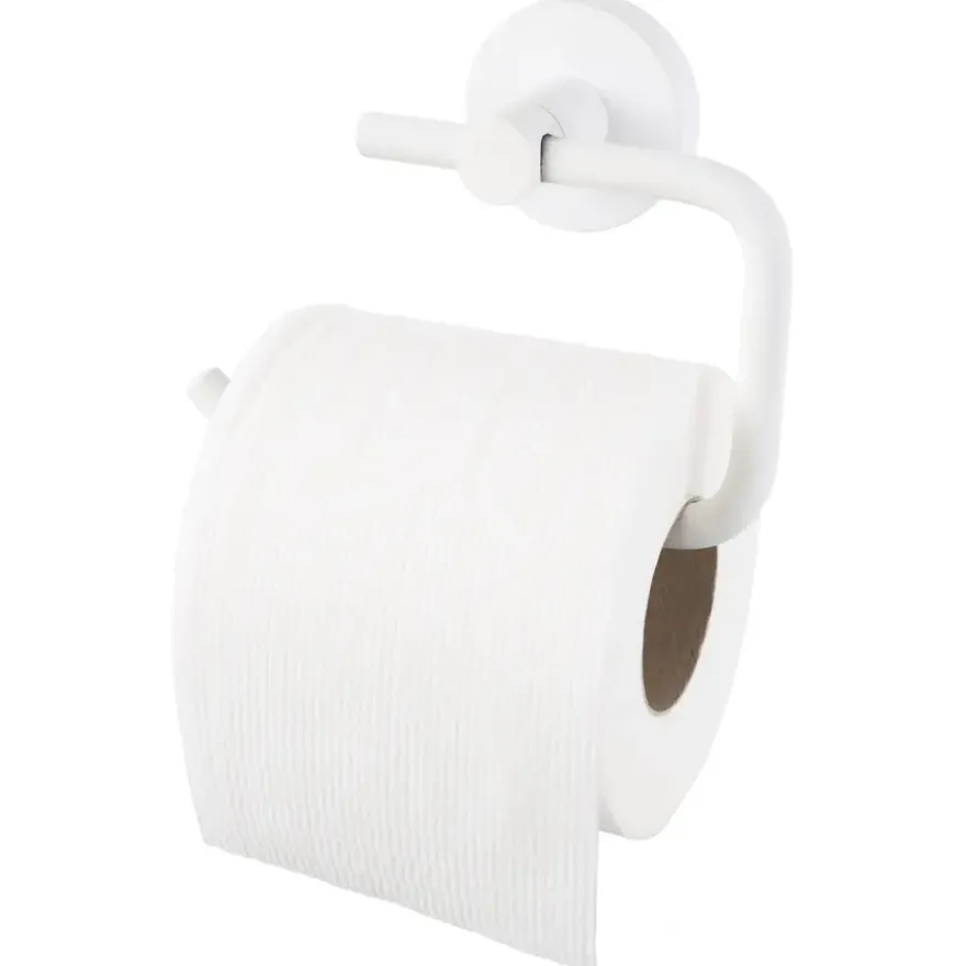 Haceka Kosmos toiletrolhouder zonder klep mat wit