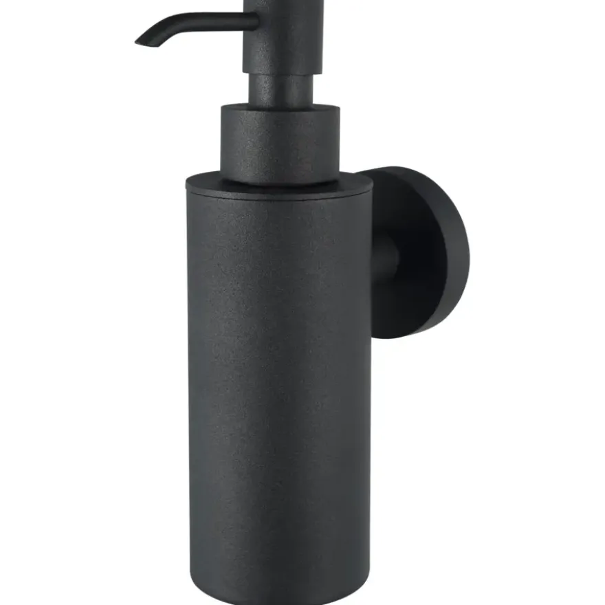 Haceka Kosmos zeepdispenser mat zwart