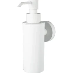 Haceka Kosmos zeepdispenser metaal mat wit
