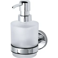 Haceka Kosmos zeepdispenser glas chroom
