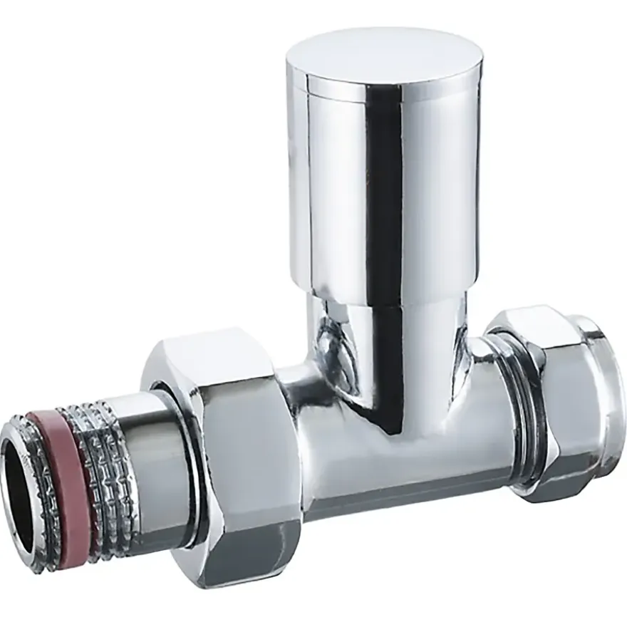 Haceka thermostatische radiatorkraan recht 15 mm