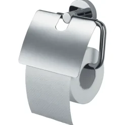 Haceka toiletrolhouder Kosmos met klep chroom