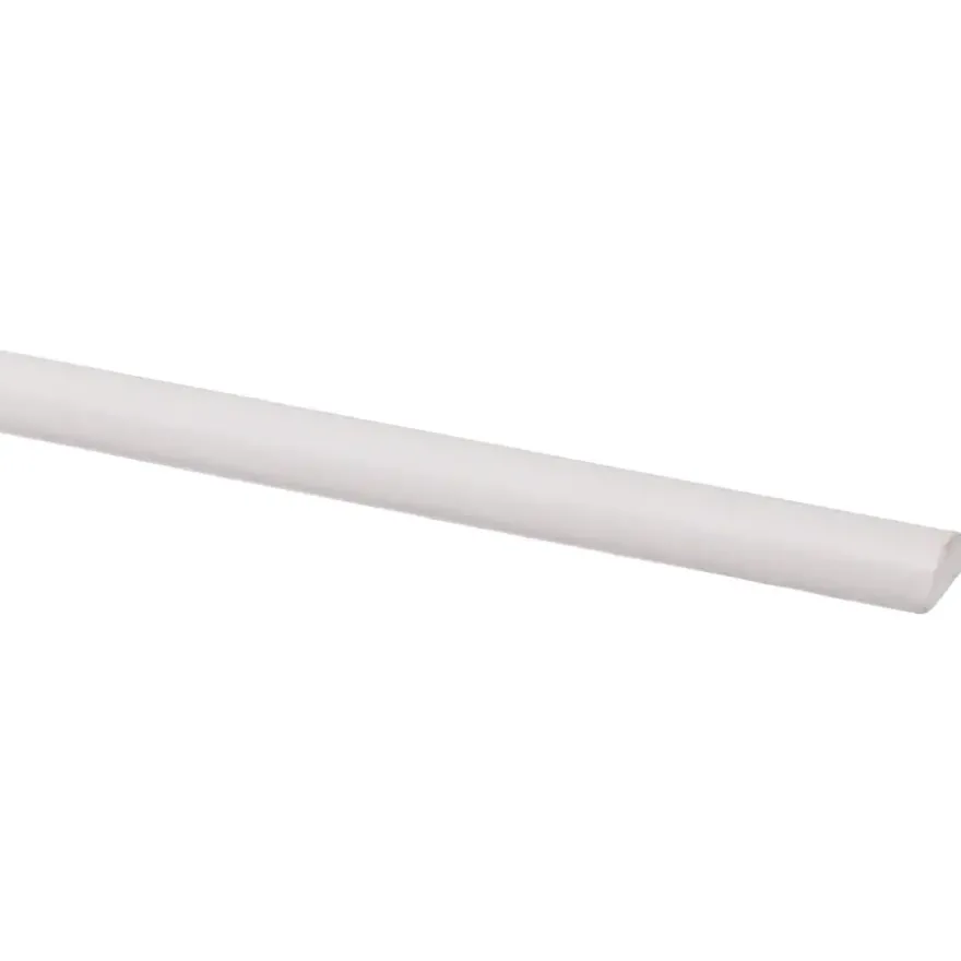 Halfronde lat grenen gegrond 7x18 mm 270 cm