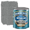 Hammerite Direct over Roest metaallak hamerslag grijs 750 ml