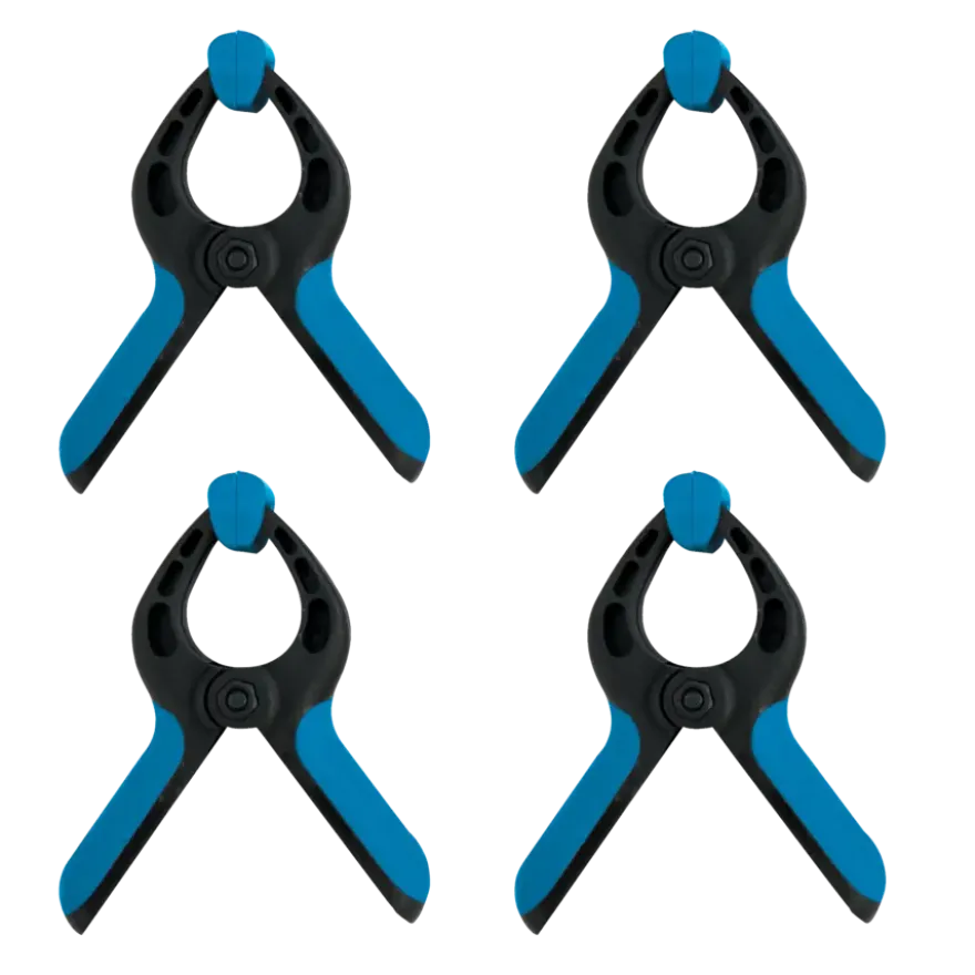 Handson Lijmklemmen met veer 2,5 cm