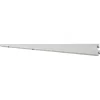 Handson plankdrager dubbel mat zilver 27 cm