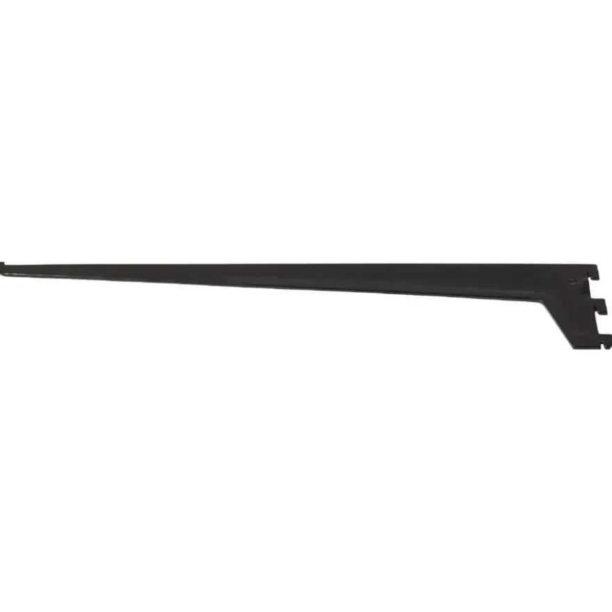 Handson plankdrager enkel mat zwart 20 cm