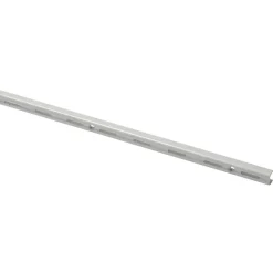 Handson rail enkel mat zilver 100 cm (2 stuks)