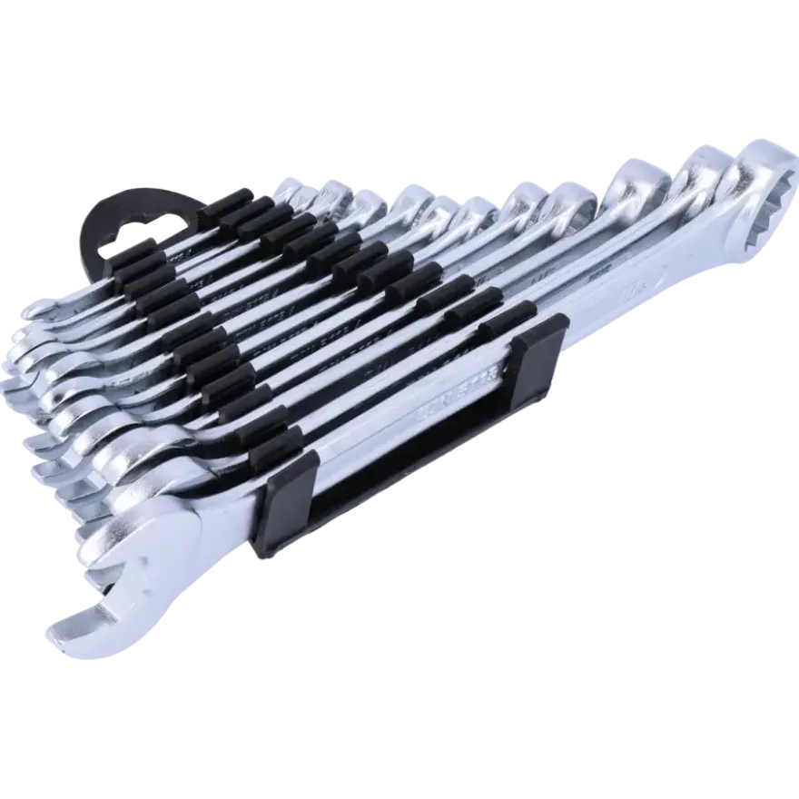 HANDSON ring-steeksleutelset 12 delig, 6-22mm