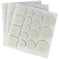 HANDSON anti krasvilt 48 stuks wit assorti
