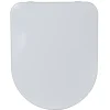 Handson Aune wc bril duroplast D-vorm wit met softclose