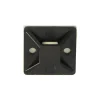 HANDSON bevestigingsplaat voor bindband zwart (10 stuks)
