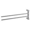 Handson Blister 2-armig handdoekrek RVS