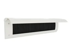Handson Brievenbusklep + Borstel Wit Blinde Bevestiging