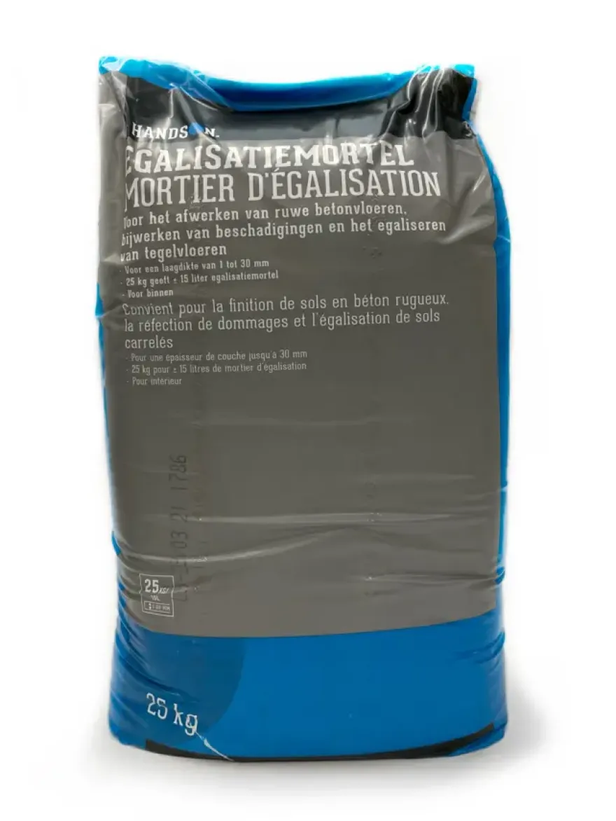 Handson egalisatie mortel grijs 25 kg