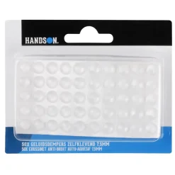 HANDSON Geluidsdempers voor deurkozijn Ø7,5 mm 50 stuks