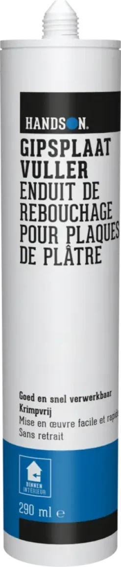 Handson gipsplaatvuller wit 290 ml