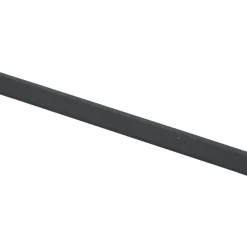 Handson inbouw tochtstrip in PVC 231,5 cm zwart