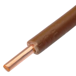 HANDSON installatiedraad VD 2,5 mm² bruin 100 meter