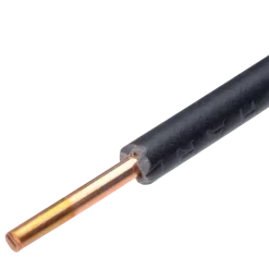 HANDSON Installatiedraad VD 1,5 mm² zwart 25 meter