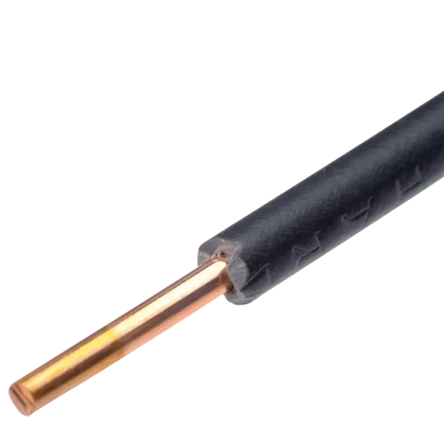 HANDSON Installatiedraad VD 1,5 mm² zwart 25 meter