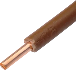 HANDSON Installatiedraad VD 2,5 mm² bruin 25 meter