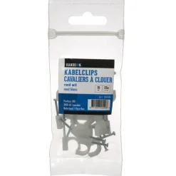 HANDSON kabelclip rond wit 10mm (25 stuks)