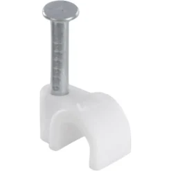 HANDSON kabelclip rond wit 4mm (25 stuks)
