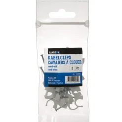 HANDSON kabelclip rond wit 9mm (25 stuks)