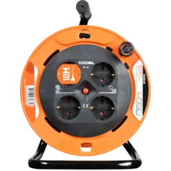 HANDSON Kabelhaspel 4-voudig RA Mini 10 Meter