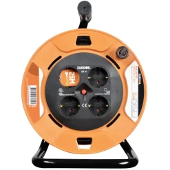 HANDSON Kabelhaspel 4-voudig RA 25 Meter