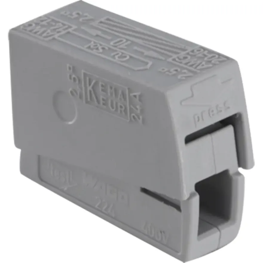 Handson Kroonklem 1-polig 5 stuks