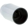 Handson lampfitting E14 glad wit